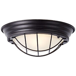 Brilliant (Lighting) Applique Plafonnier TYPHOON 1x30W E27 Noir