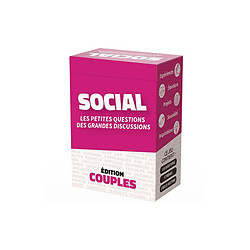 Cartamundi Jeu de cartes SOCIAL Couples Les Petites Questions des Grandes Discussions 