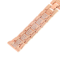 Acheter Wewoo Bracelet pour montre connectée en métal Samsung Gear S3 or rose