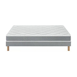 Avis Ensemble Douces Nuits Morpheo Mousse HR 42g/m3 + Sommier Base Ferme 160x200