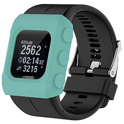 Wewoo Protection écran Étui de en silicone de montre de couleur solide pour POLAR V800 vert menthe 