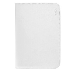 Etui en PU rotation à 360 degrés blanc pour votre Tablet 10 inch