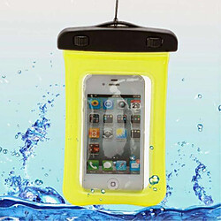 Htdmobiles Housse etui pochette etanche waterproof pour HTC Desire 728 - JAUNE Housse etui coque pochette etanche waterproof pour HTC Desire 728 - JAUNE