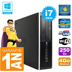 PC HP Compaq 8300 SFF Core I7-2600 Ram 4Go Disque 250 Go Graveur DVD Wifi W7 - Occasion