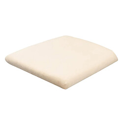 Avis Housses De Coussin De Siège De Chaise Carrées Extensibles Housse 40-50 Cm Beige