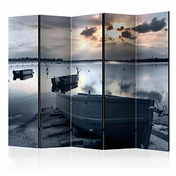 Paris Prix Paravent 5 Volets Little Port Boats 172x225cm 