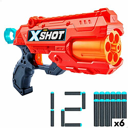 Pistolet à Fléchettes Zuru REFLEX 6 28 x 17,5 x 6 cm (6 Unités) 