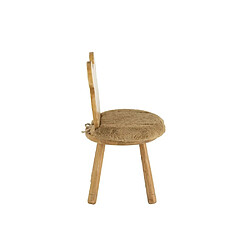 Inside 75 Chaise en bois ZAZA ourson