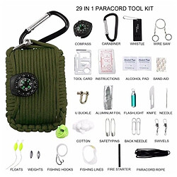 Avis Totalcadeau Kit d'accessoires de survie 29 outils équipements