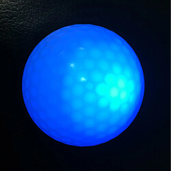 Glow In Dark LED Light Up Golf Ball Taille Officielle Tournament Ball Blue