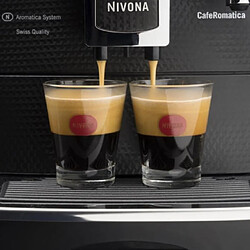 Avis NIVONA NICR680 Machine expresso full automatique avec broyeur Cafe Romatica - Noir