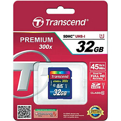 TRANSCEND UHS1 CL10 SD 300X 32GB SDHC