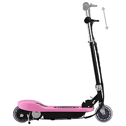 vidaXL Trottinette électrique 120 W Rose