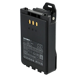 vhbw Batterie compatible avec Icom IP-501H, IP-503H radio talkie-walkie (3300mAh, 7,4V, Li-ion) - avec clip de ceinture