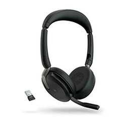 Avis Casques Bluetooth avec Microphone Jabra Evolve2 65 Flex Noir