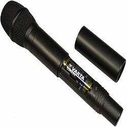 Acheter WOODBRASS Microphone sans Fil Système Micro UHF Portable (863 mHz) Micro à main Pro pour Karaoké DJ Animation Mariage Conférence