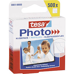 tesa Photo Pastilles adhésives pour photos, blanc, fixation ()