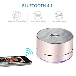 Yonis Enceinte Bluetooth Portable LED Stéréo Puissante pas cher