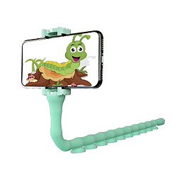 Wewoo RKL9 Creative Budding Lazy Phone Bracket Diffusion en direct Octopus Trépied Vert menthe