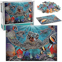 Avis Universal Puzzle puzzle pour adultes, 1000 pièces puzzle puzzle défi tortue jeu de puzzle