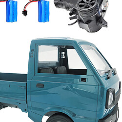 WPL RC Camion échelle 4WD 260 Moteur Avec 1-3 Batterie Jouets De Passe-temps électriques Vert 3 Batterie