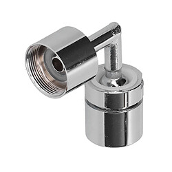 ComfortXL Pulvérisateur universel de robinet à rotation à 720°, filtre de robinet pivotant pour la maison et le restaurant, couleur argent, filetage femelle de 22 mm pas cher