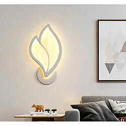 Acheter Stoex Applique Murale Led, Applique Murale Créative, Applique Murale Moderne en Acrylique Pour Chambre À Coucher, Couloir, Salon, Bureau - Blanc Chaud