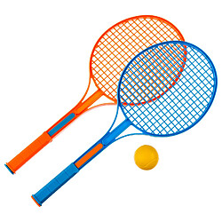 Be Toys - Go Babies 2 Raquettes de tennis pour enfant - Avec balle Be Toys - 2 Raquettes de tennis pour enfant - Avec balle - Design