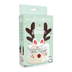 Scrapcooking Kit déco azyme pour gâteau renne