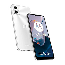 Motorola Moto E22i 2 Go/32 Go Blanc (Winter White) Double SIM