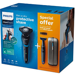 Avis Appassionata Philips Aquatouch rasoir 100% etanche + Tondeuse kit S5050/64