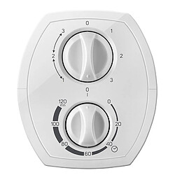 Ventilateur colonne 35w 3 vitesses blanc - tf2500 - TAURUS ALPATEC