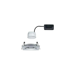 Paulmann Kit enc Nova Coin carré orientable LED 1x65W 2700K 230V alu tournéalu