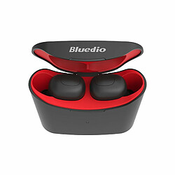 Bluedio T-Elf Mini Tws Écouteurs Bluetooth 5.0 Casque De Sport Écouteur Sans Fil Avec Boîtier De Charge Pour Téléphones Rouge 