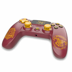 Freaks And Geeks Manette PS4 Bluetooth Harry Potter Gryffondor Rouge lumineuse 3.5 JACK