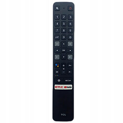 GUPBOO Télécommande Universelle de Rechange Pour TCL LCD LED TV Netflix Youtube 06-BTZNYY-ARC90