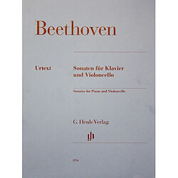 Sanoten fur Klavier und Violoncello - Beethoven - Piano et violoncelle 