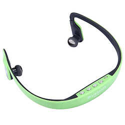 Avis Wewoo Casque Bluetooth Sport vert pour les smartphone et iPad ordinateur portable MP3 ou d'autres périphériques audio imperméable à l'eau sans fil stéréo sans écouteurs intra-auriculaires casque,