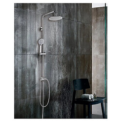 Karag Set de douche murale ELENI avec douchette en chrome 