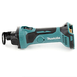 Makita DCO 180 RMJ Affleureuse plaque de plâtre 18V avec boîtier MAKPAC + 2 x Batteires 5,0 Ah + Chargeur