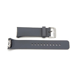 vhbw bracelet L compatible avec Samsung Galaxy SM-R720 Smart Watch montre connectée - 12.5cm + 8.5cm silicone gris 