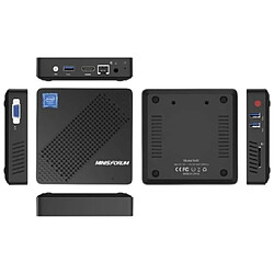 Avis Miniso N4020 Ordinateur de Bureau Intel Celeron N4020 4Go RAM DDR4 64Go SSD Win 10 Pro Noir