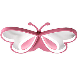 Universal Plafonnier 50cm 36W Nordic chambre d'enfant lampe de chambre à LED plafonnier infini lumière rose dessin animé papillon chambre à coucher lumière AC85-265V plafonnier 