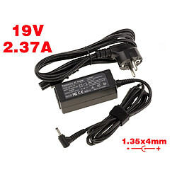 Kalea-Informatique Alimentation pour PC Portable 19V 2.37A embout 1.35x4mm - Equivalent Asus UX21 UX31 UX31E UX31K EXA1209CH EXA1209UH ADP-45BW