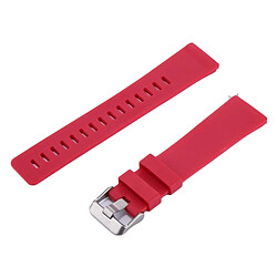 Avis Wewoo Bracelet pour montre connectée Fitbit Versa Simple Mode De En Silicone Rouge