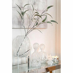 Paris Prix Vase sur Pied Design Pois Déco 37cm Transparent