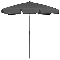 Maison Chic Parasol Jardin | Parasol de plage anthracite 180x120 cm - GKD93620