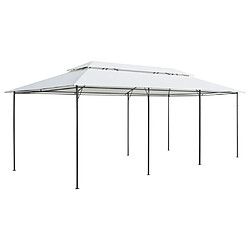 vidaXL Belvédère 600x298x270 cm Blanc 180 g/m²