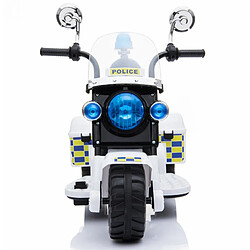 Ataa Moto de police Mini Couleur Blanc