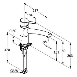 Robinet de lavabo